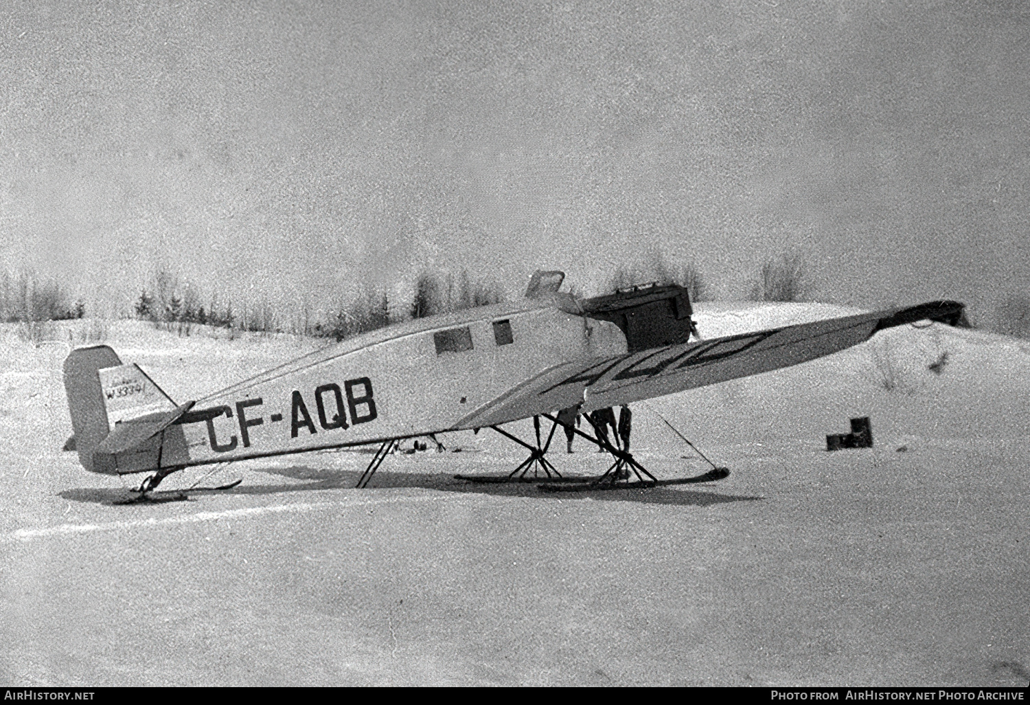 Aircraft Photo of CF-AQB | Junkers W 33f | AirHistory.net #447949