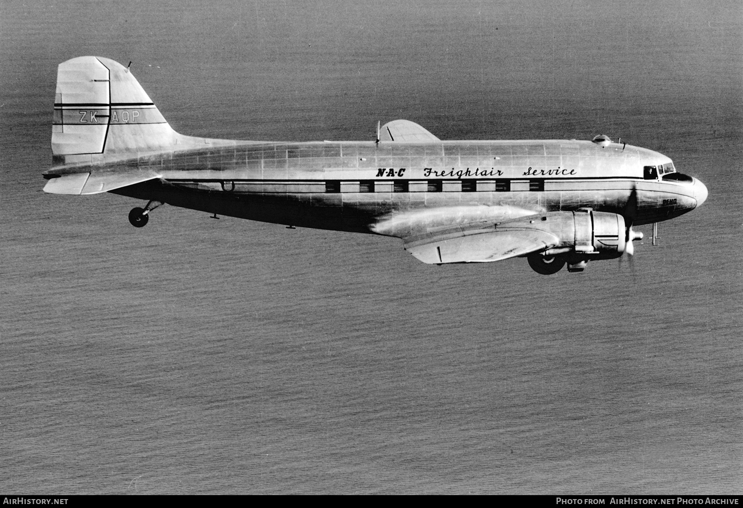 Aircraft Photo of ZK-AQP | Douglas C-47B Skytrain | New Zealand National Airways Corporation - NAC | AirHistory.net #447951