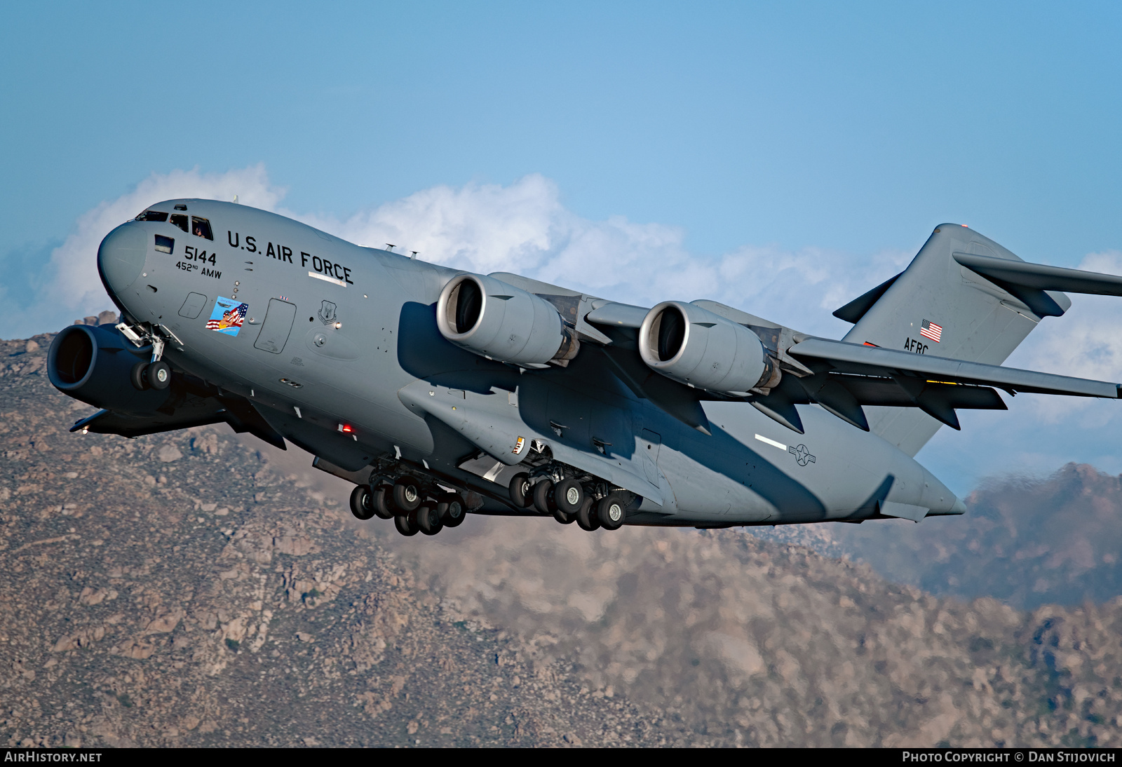 Aircraft Photo of 05-5144 / 55144 | Boeing C-17A Globemaster III | USA - Air Force | AirHistory.net #447952