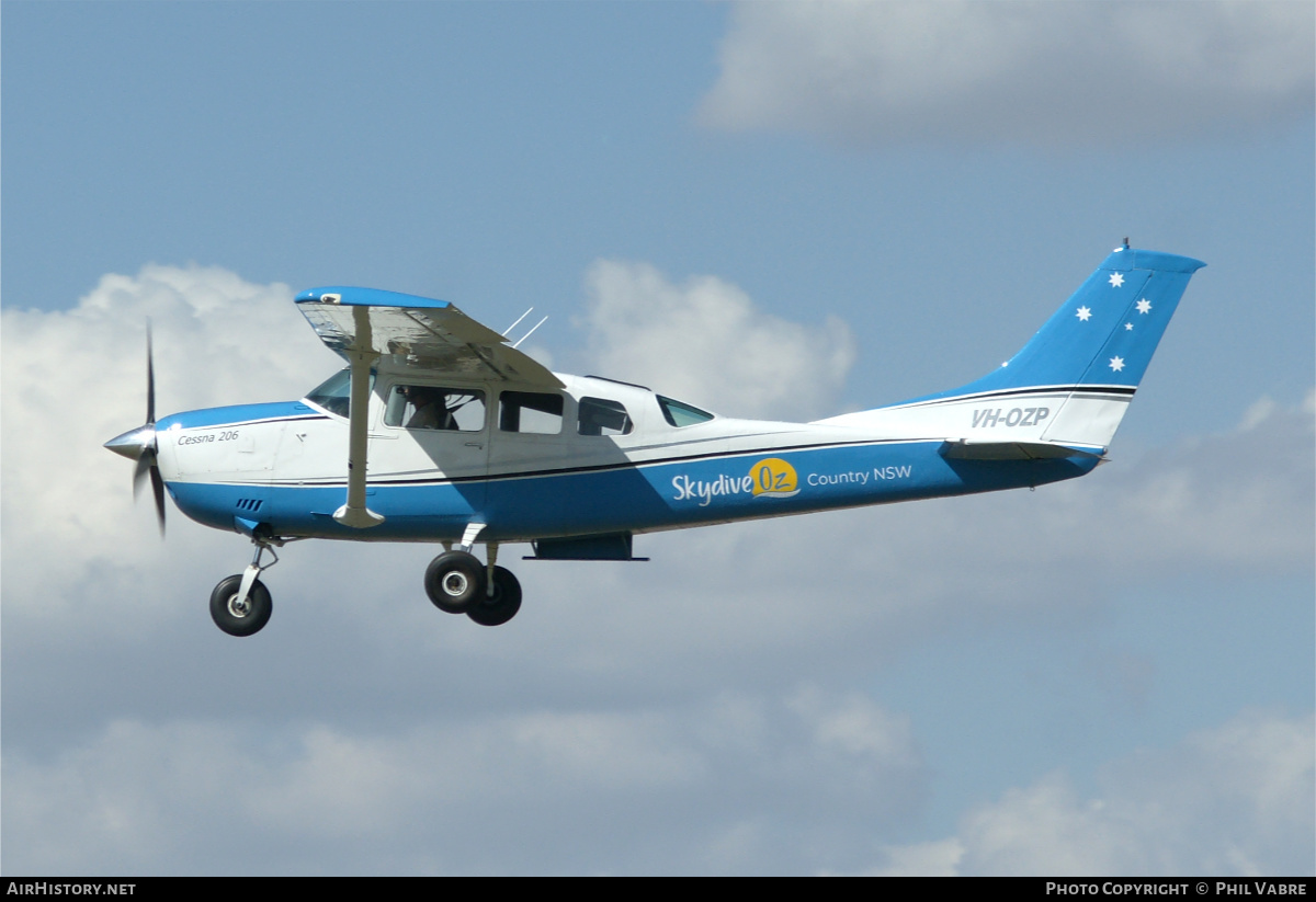 Aircraft Photo of VH-OZP | Cessna U206F Stationair | Skydive Oz | AirHistory.net #447953