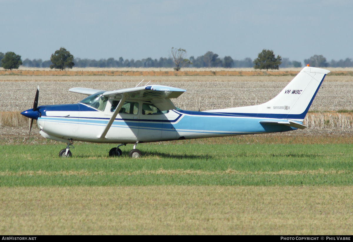 Aircraft Photo of VH-WBC | Cessna R182 Skylane RG | AirHistory.net #447955