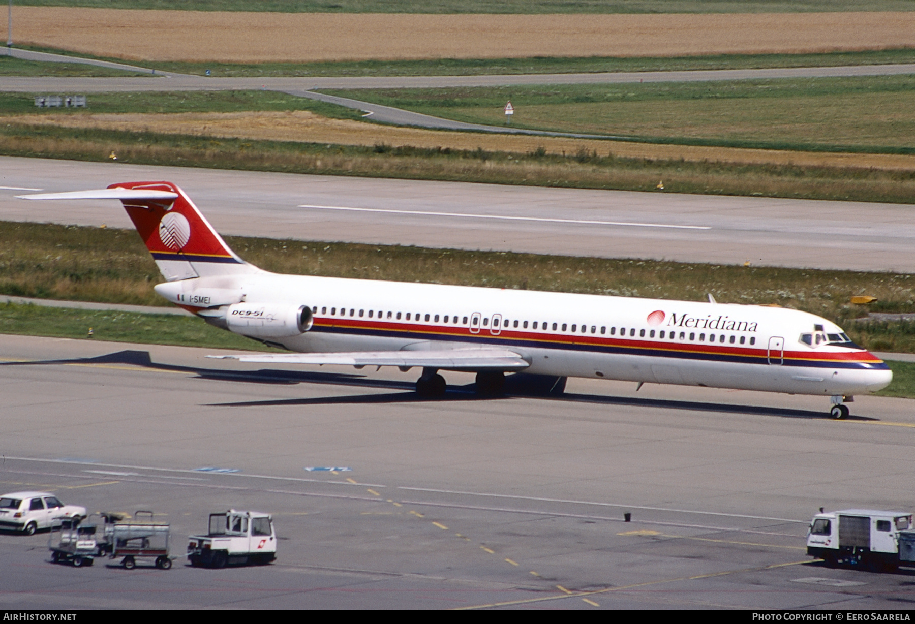 Aircraft Photo of I-SMEI | McDonnell Douglas DC-9-51 | Meridiana | AirHistory.net #447956