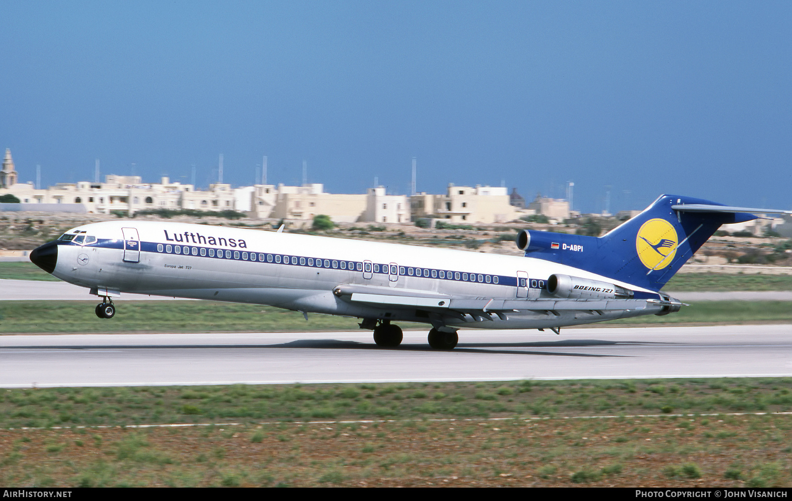 Aircraft Photo of D-ABPI | Boeing 727-230/Adv | Lufthansa | AirHistory.net #447974