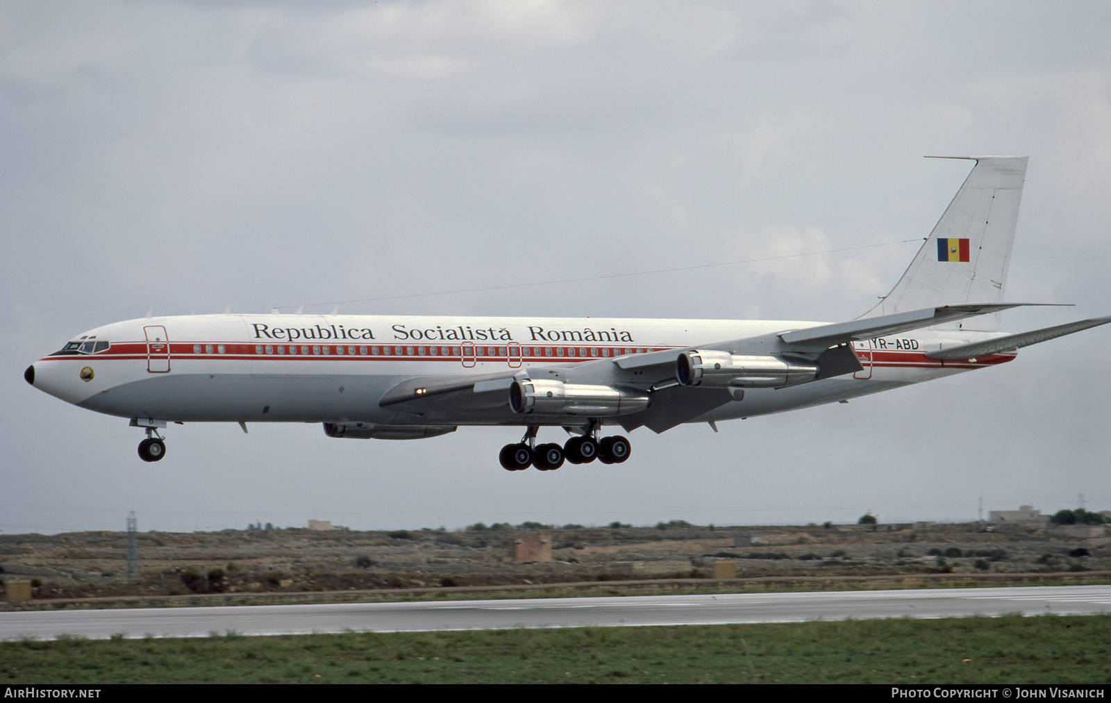 Aircraft Photo of YR-ABD | Boeing 707-3K1C | Romania Government | AirHistory.net #447976