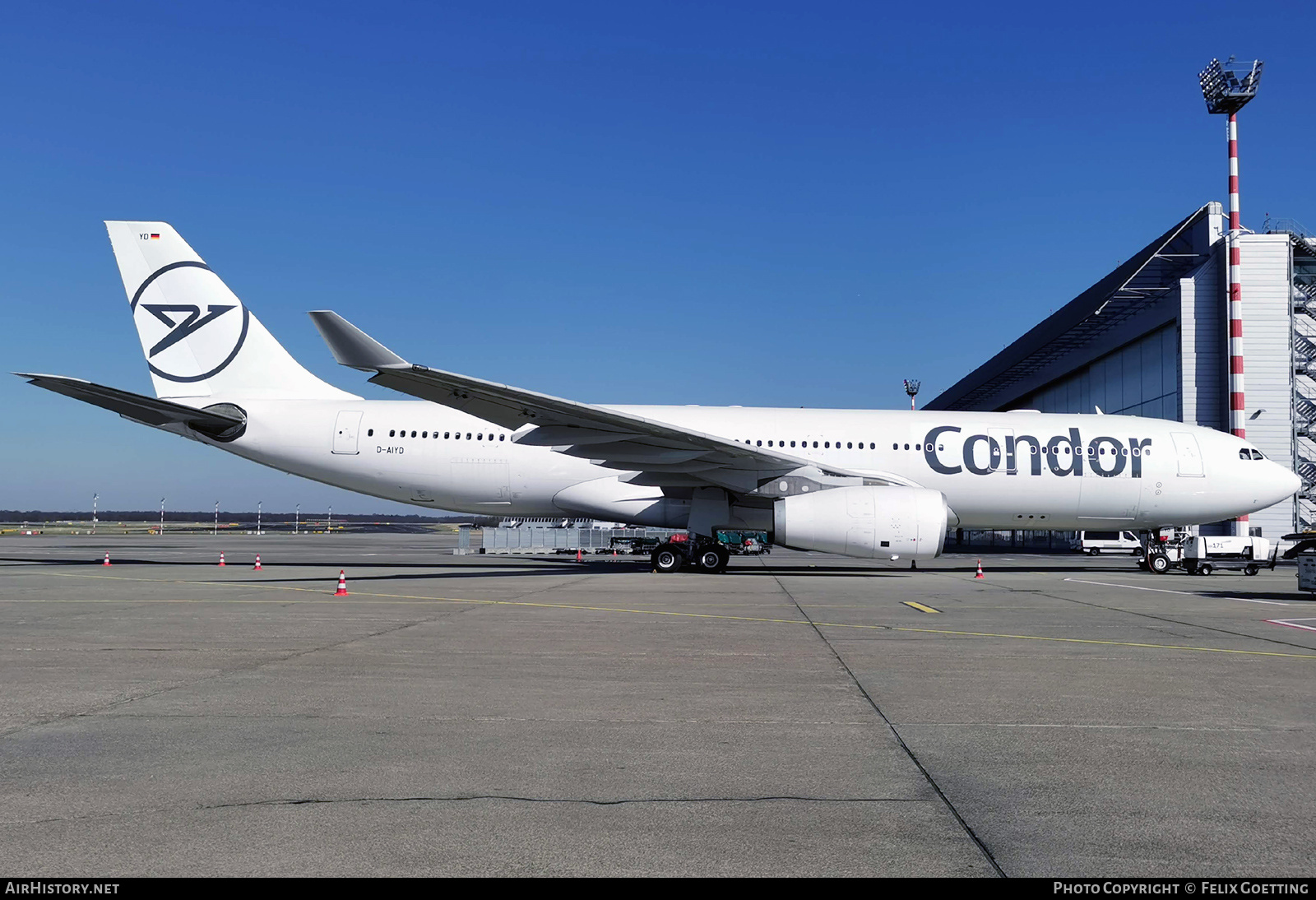Aircraft Photo of D-AIYD | Airbus A330-243 | Condor Flugdienst | AirHistory.net #447979