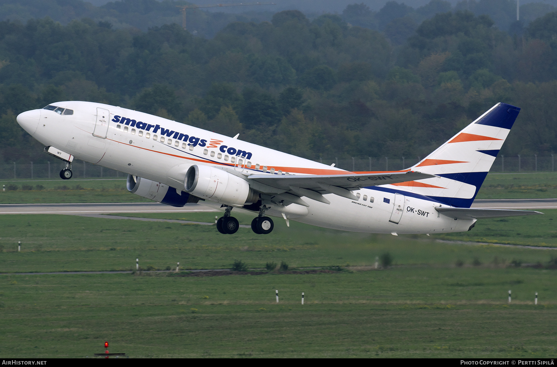Aircraft Photo of OK-SWT | Boeing 737-7Q8 | Smartwings | AirHistory.net #447981