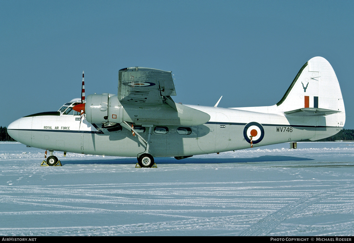 Aircraft Photo of WV746 | Hunting Percival P.66 Pembroke C.1 | UK - Air Force | AirHistory.net #447984