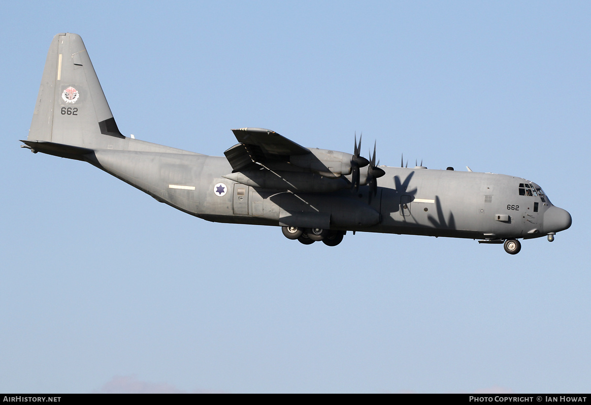 Aircraft Photo of 662 | Lockheed Martin C-130J-30 Shimshon | Israel - Air Force | AirHistory.net #448000