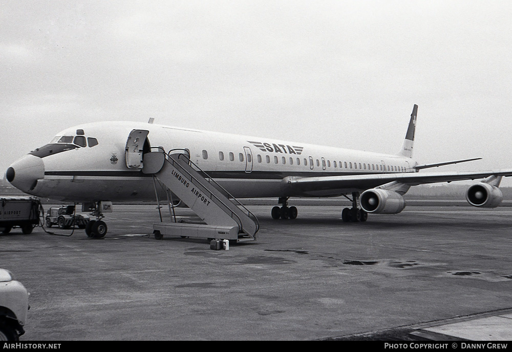 Aircraft Photo of HB-IDM | McDonnell Douglas DC-8-63CF | SATA - SA de Transport Aérien | AirHistory.net #448020