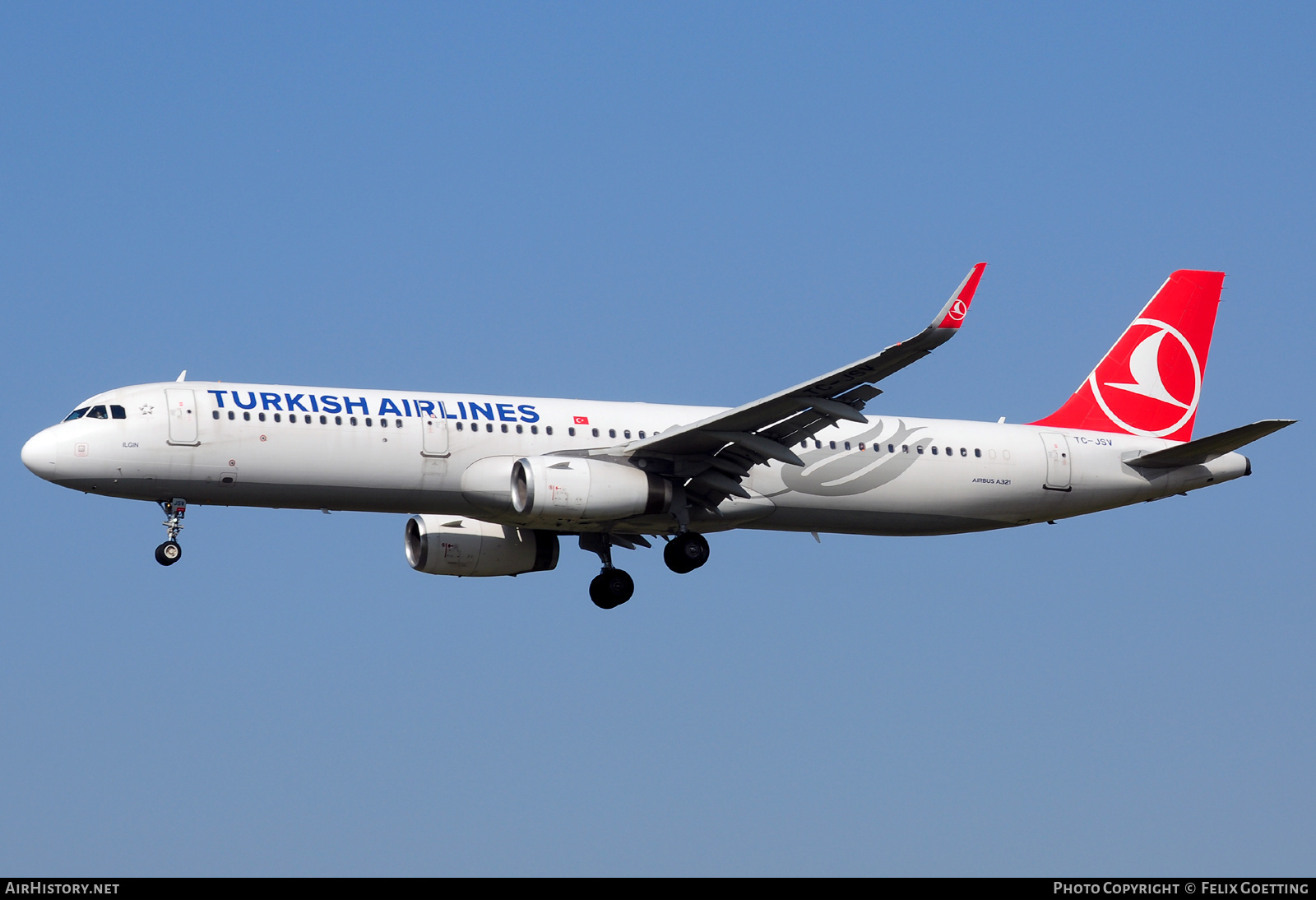 Aircraft Photo of TC-JSV | Airbus A321-231 | Turkish Airlines | AirHistory.net #448044