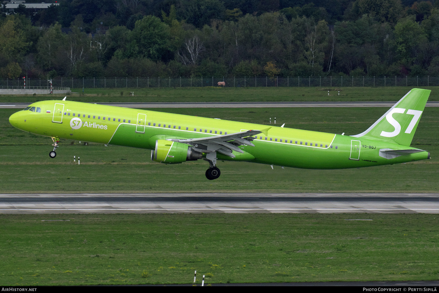 Aircraft Photo of VQ-BQJ | Airbus A321-211 | S7 Airlines | AirHistory.net #448047