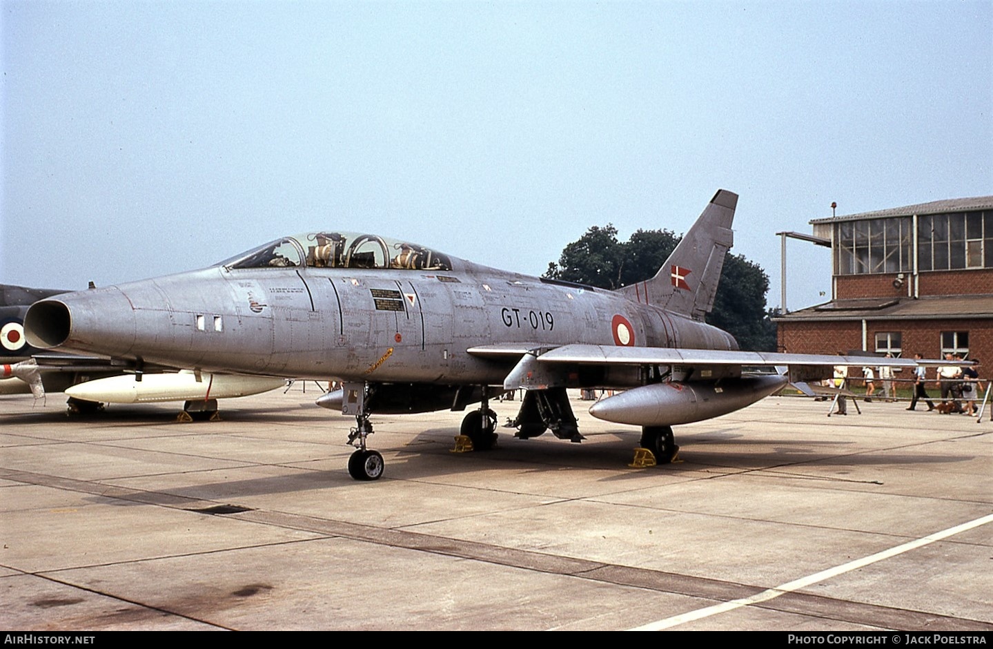 Aircraft Photo of GT-019 | North American F-100F Super Sabre | Denmark - Air Force | AirHistory.net #448048