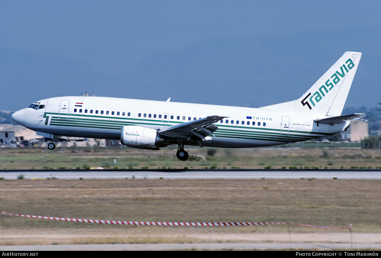 Aircraft Photo of PH-HVN | Boeing 737-3K2 | Transavia | AirHistory.net #448054