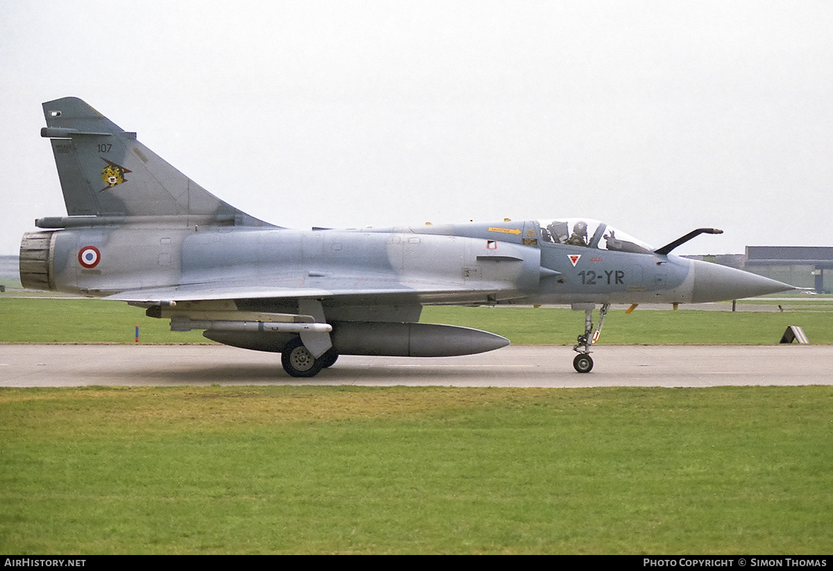 Aircraft Photo of 107 | Dassault Mirage 2000C | France - Air Force | AirHistory.net #448057