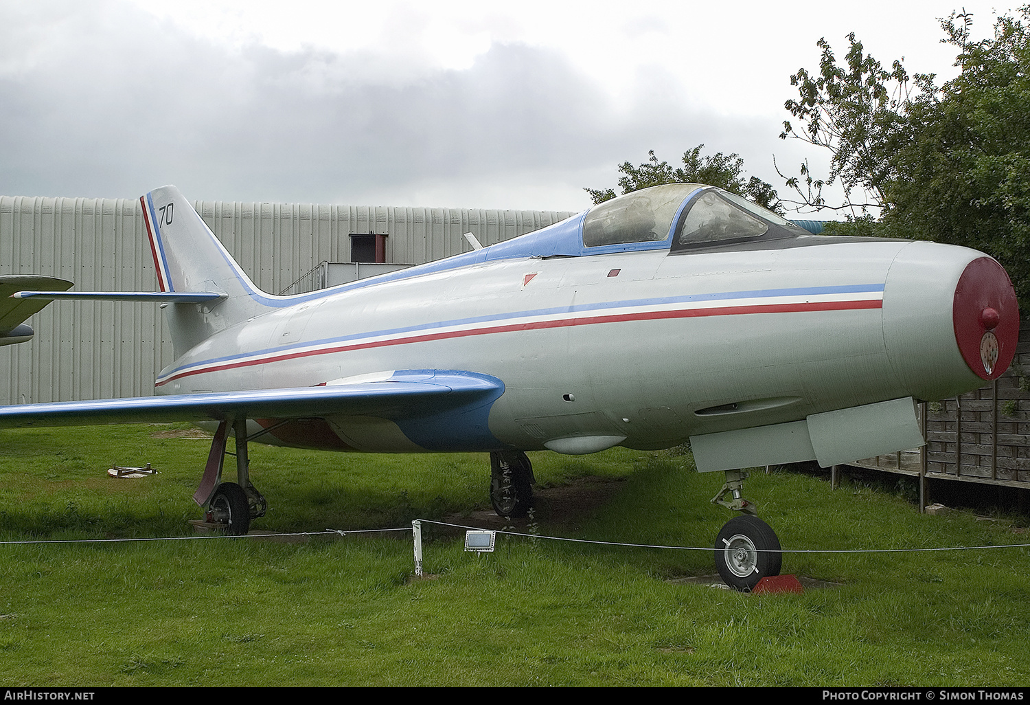 Aircraft Photo of 70 | Dassault MD-454 Mystere IV A | France - Air Force | AirHistory.net #448059