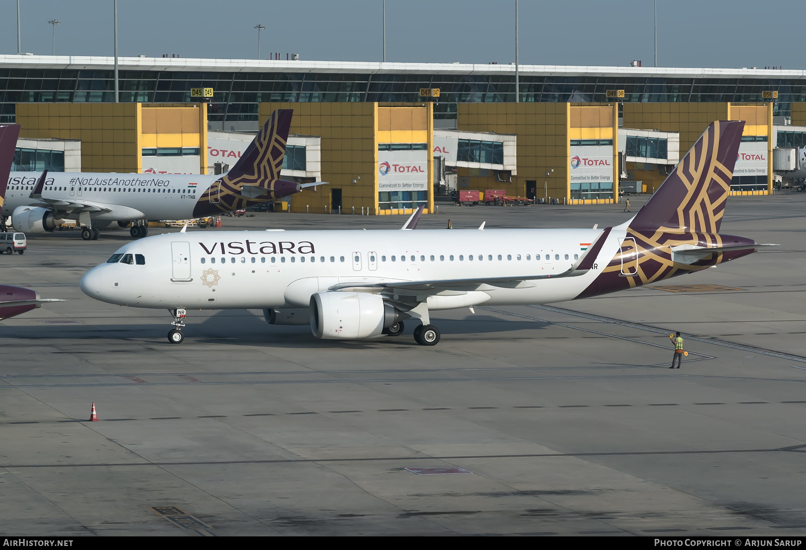 Aircraft Photo of VT-TNR | Airbus A320-251N | Vistara | AirHistory.net #448071