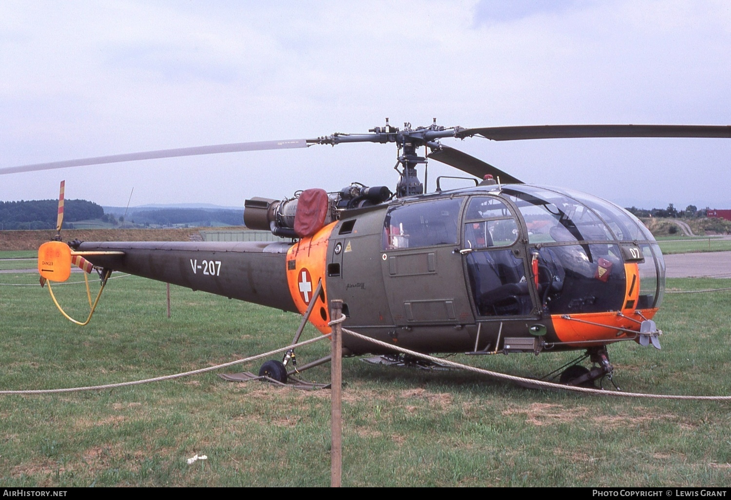 Aircraft Photo of V-207 | Sud SA-316B Alouette III | Switzerland - Air Force | AirHistory.net #448088
