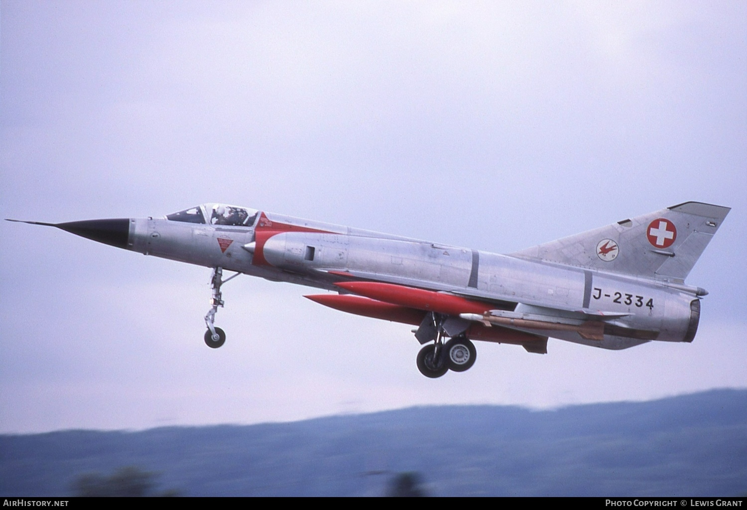 Aircraft Photo of J-2334 | Dassault Mirage IIIS | Switzerland - Air Force | AirHistory.net #448090
