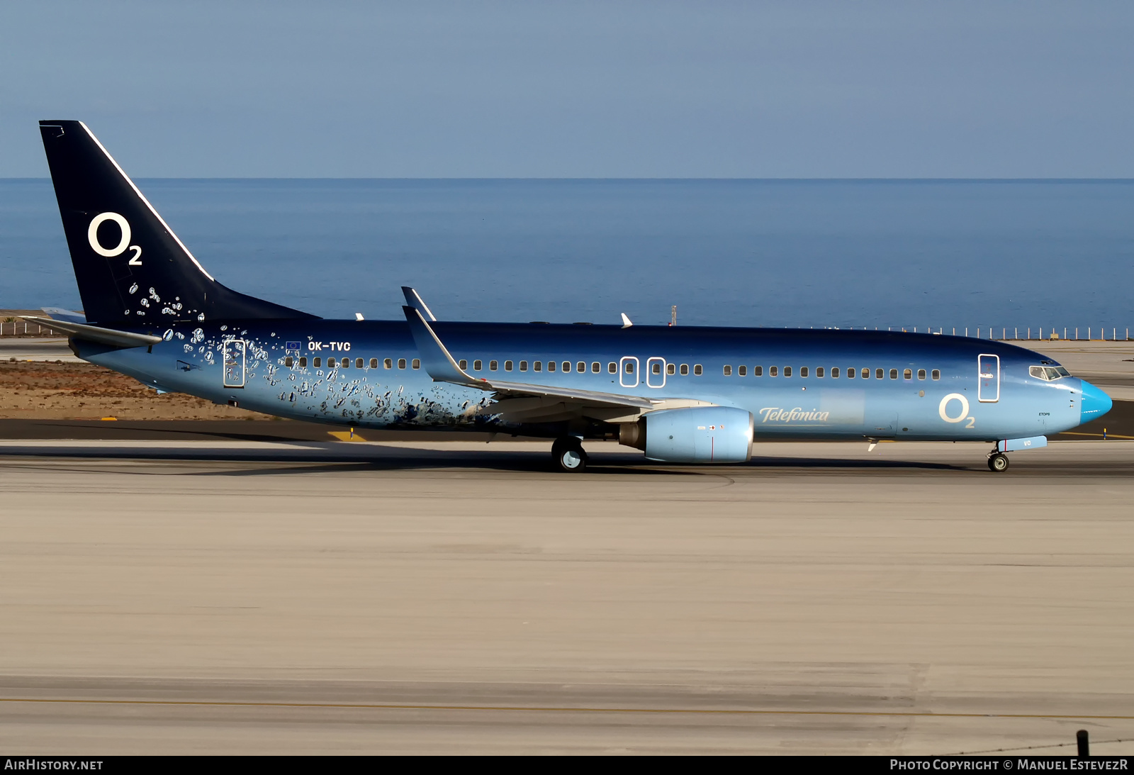 Aircraft Photo of OK-TVC | Boeing 737-86Q | Travel Service | AirHistory.net #448103