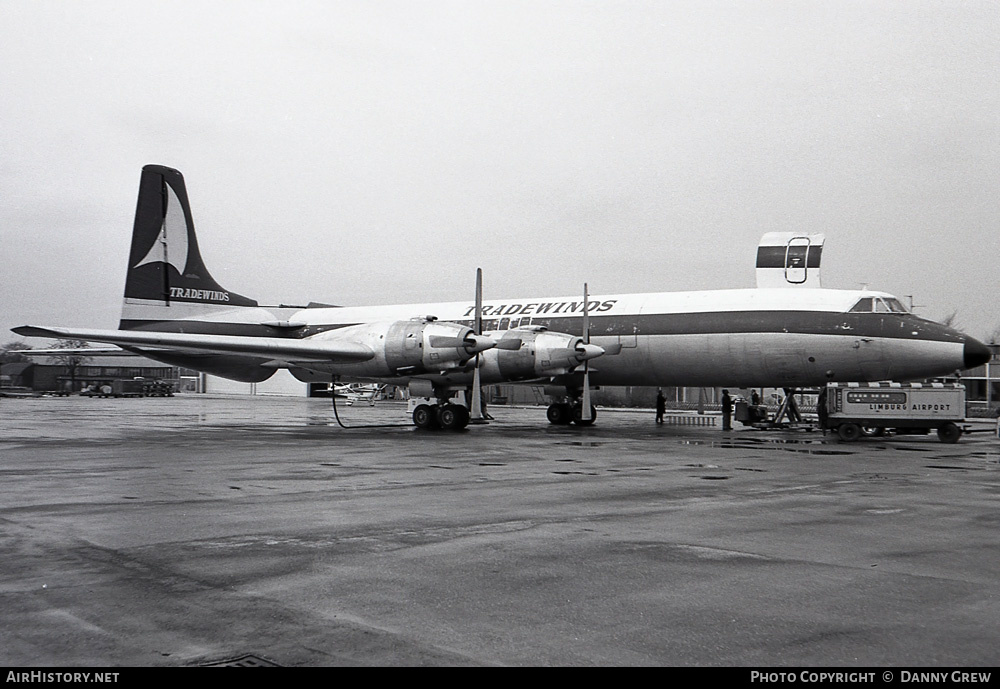 Aircraft Photo of G-AWOV | Canadair CL-44D4-6 | Tradewinds Airways | AirHistory.net #448114