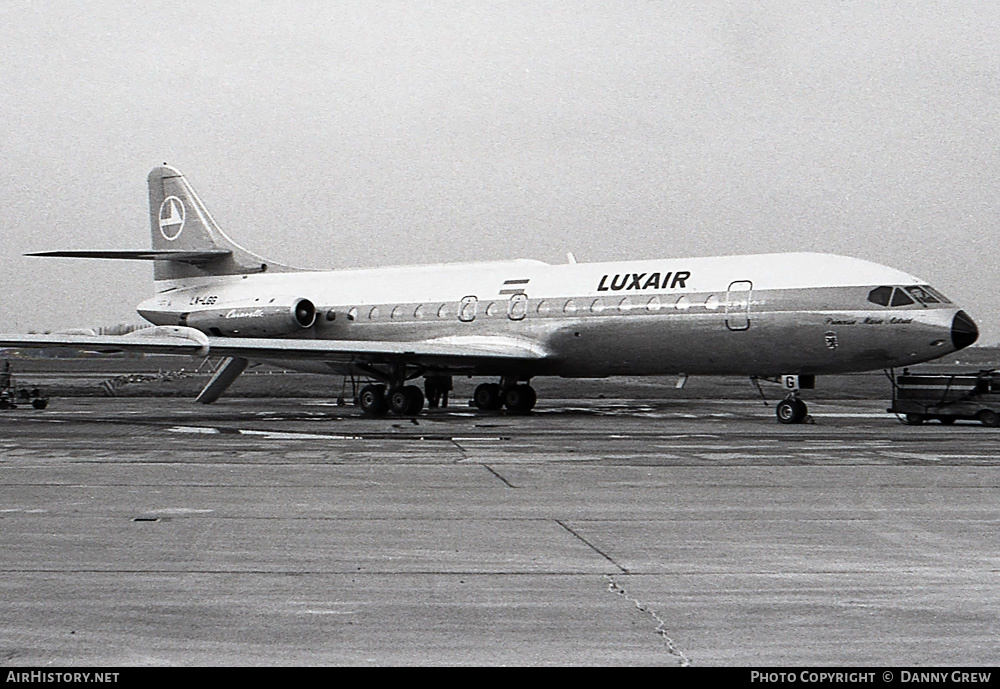 Aircraft Photo of LX-LGG | Sud SE-210 Caravelle VI-R | Luxair | AirHistory.net #448125