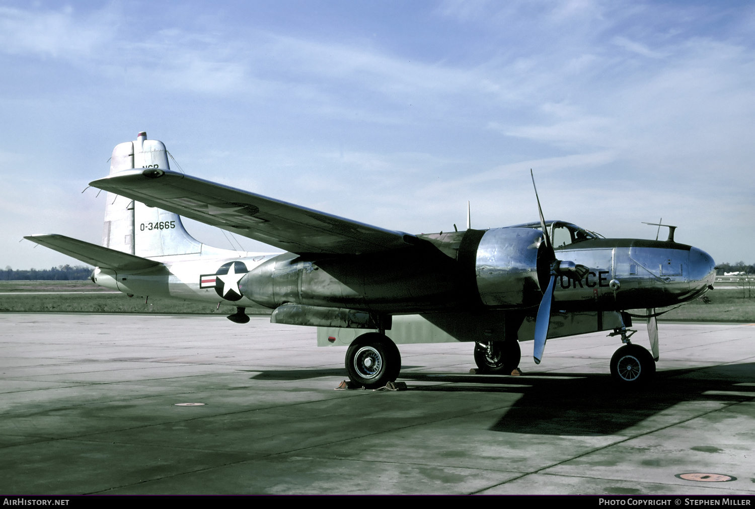 Aircraft Photo of 44-34665 / 0-34665 | Douglas TB-26B Invader | USA - Air Force | AirHistory.net #448152