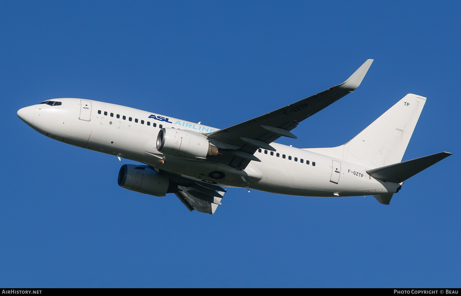 Aircraft Photo of F-GZTP | Boeing 737-71B | ASL Airlines | AirHistory.net #448181