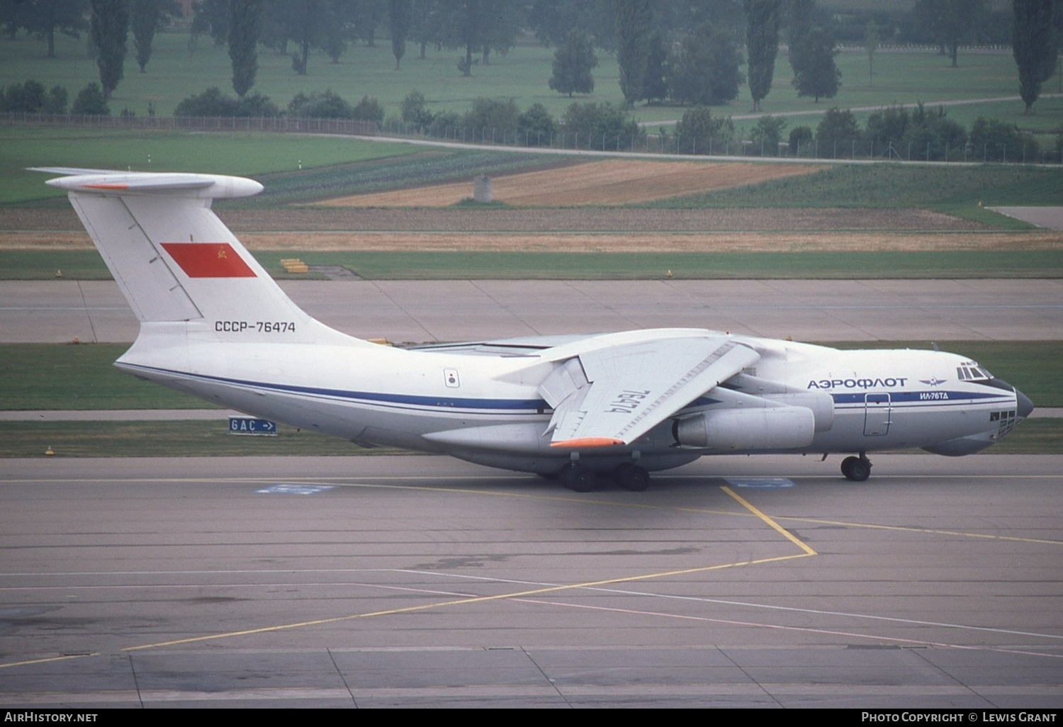 Aircraft Photo of CCCP-76474 | Ilyushin Il-76TD | Aeroflot | AirHistory.net #448187