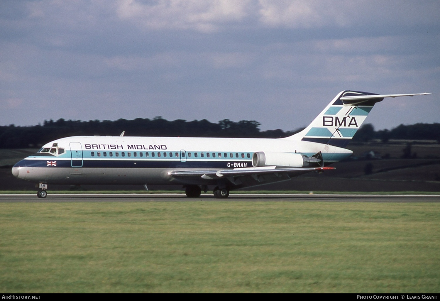 Aircraft Photo of G-BMAH | Douglas DC-9-14 | British Midland Airways - BMA | AirHistory.net #448195