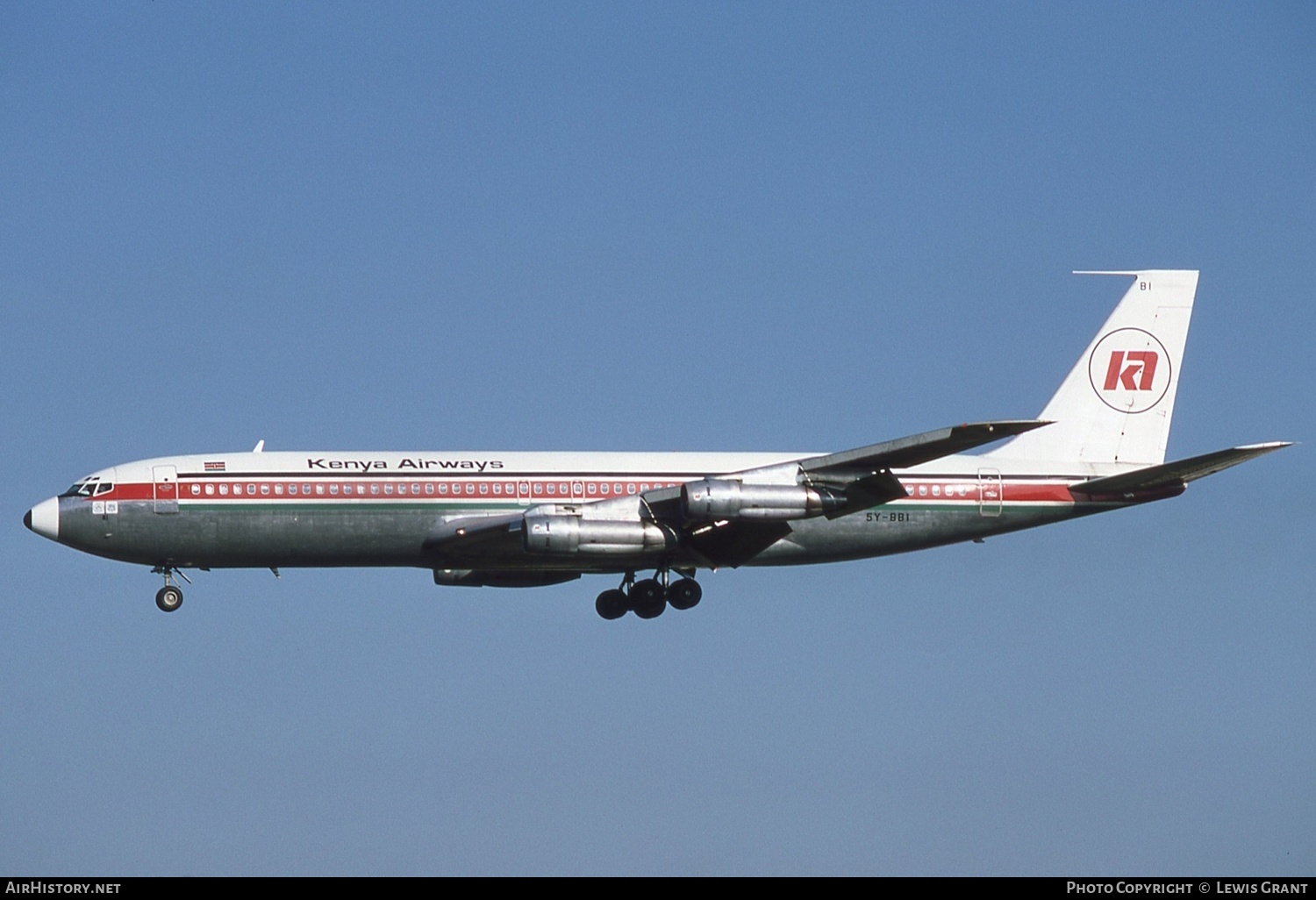 Aircraft Photo of 5Y-BBI | Boeing 707-351B | Kenya Airways | AirHistory.net #448199