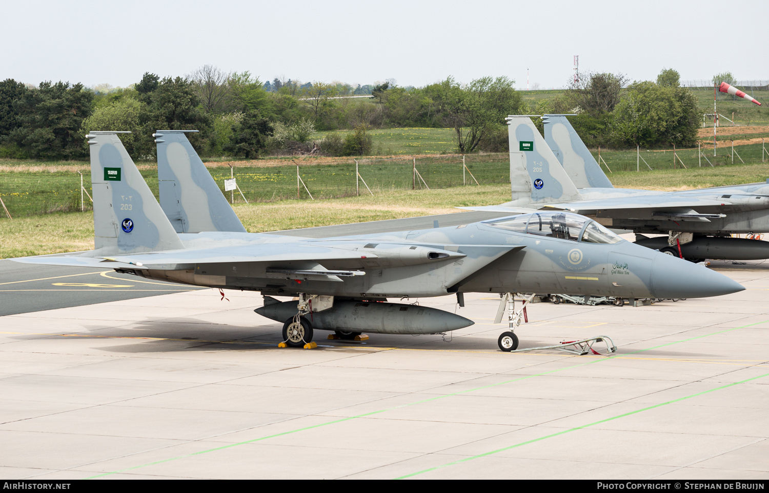 Aircraft Photo of 203 | McDonnell Douglas F-15C Eagle | Saudi Arabia - Air Force | AirHistory.net #448223