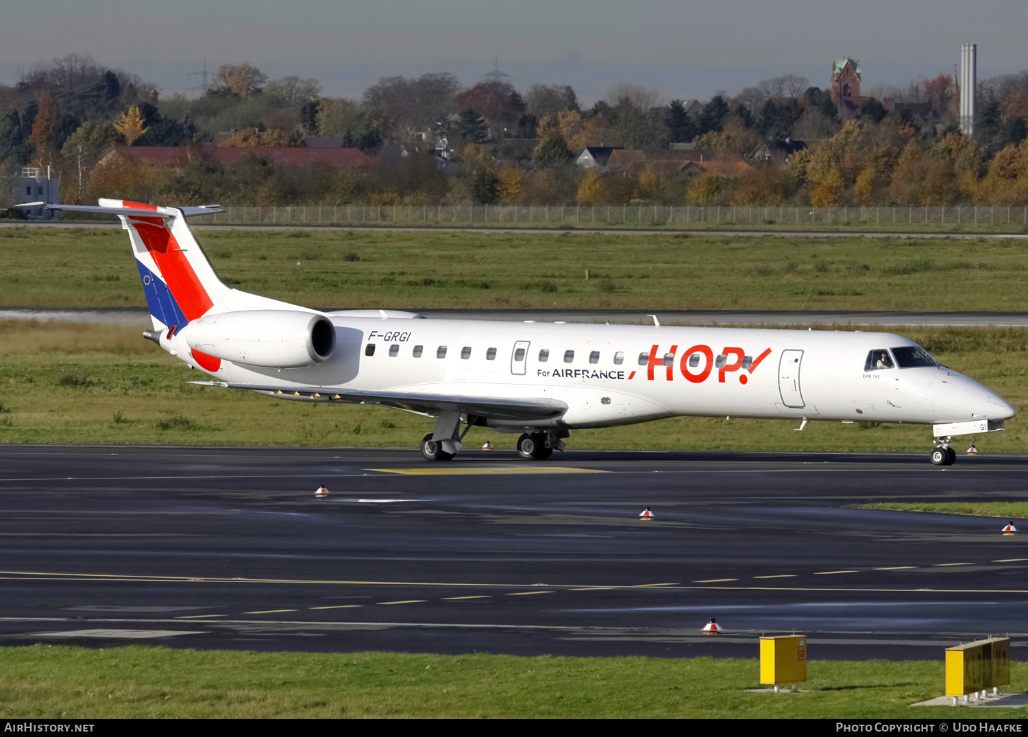 Aircraft Photo of F-GRGI | Embraer ERJ-145EP (EMB-145EP) | Hop! | AirHistory.net #448232