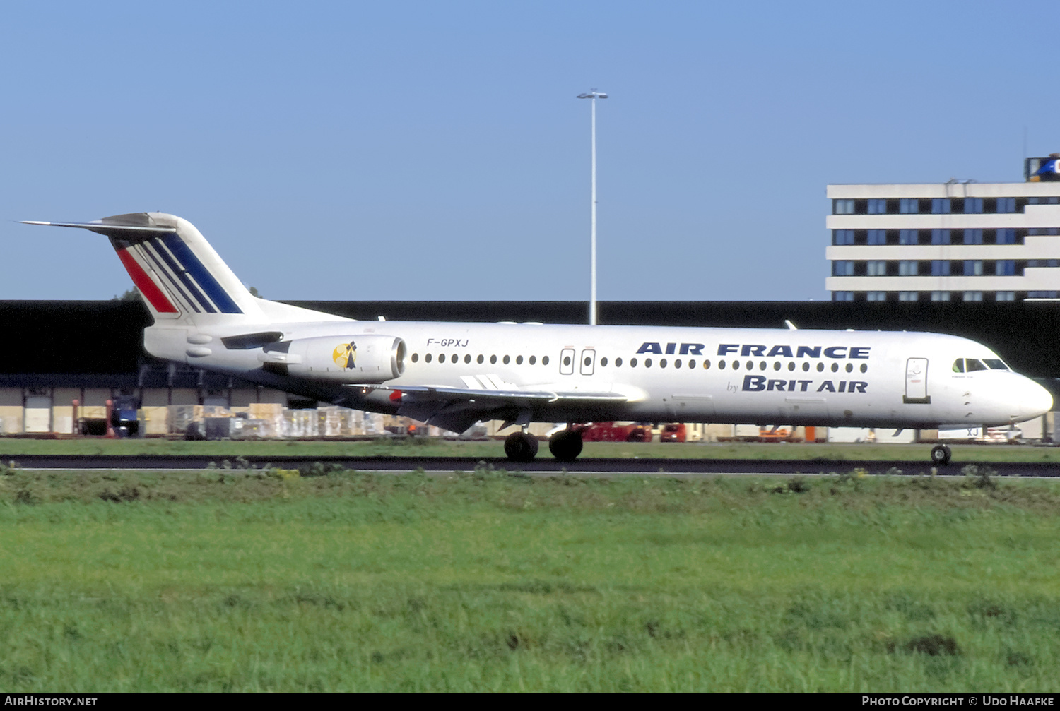 Aircraft Photo of F-GPXJ | Fokker 100 (F28-0100) | Air France | AirHistory.net #448235