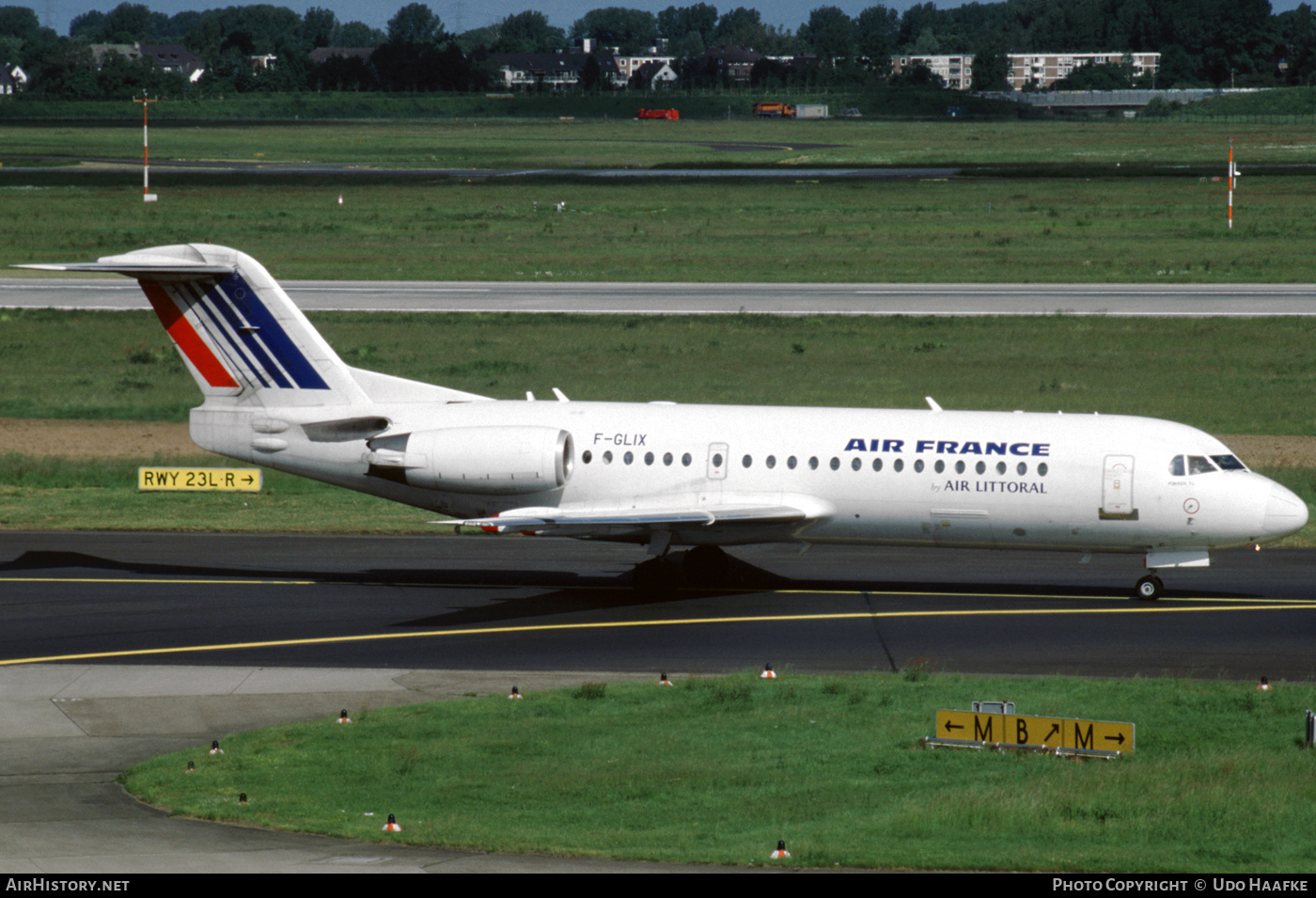 Aircraft Photo of F-GLIX | Fokker 70 (F28-0070) | Air France | AirHistory.net #448241