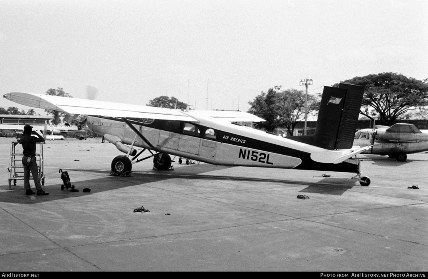 Aircraft Photo of N152L | Pilatus PC-6/C-H2 Turbo Porter | Air America | AirHistory.net #448244