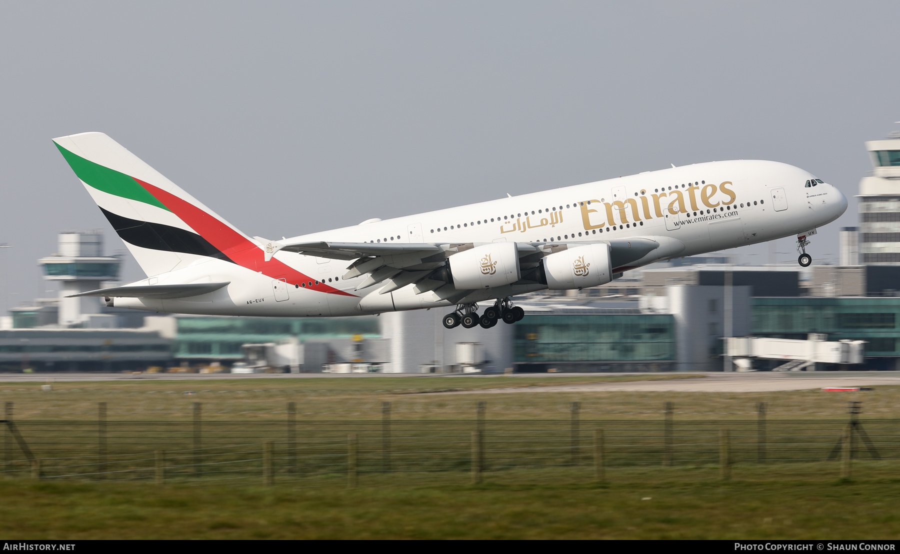 Aircraft Photo of A6-EUV | Airbus A380-842 | Emirates | AirHistory.net #448268