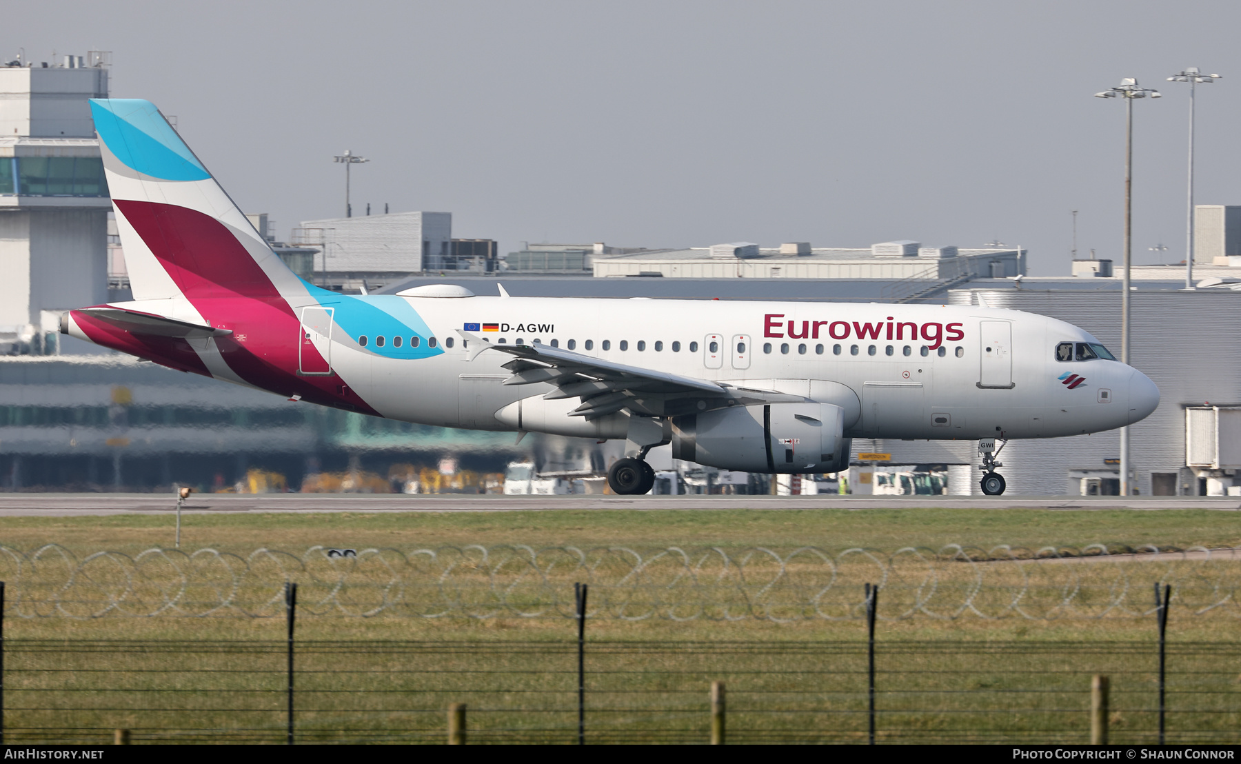 Aircraft Photo of D-AGWI | Airbus A319-132 | Eurowings | AirHistory.net #448270