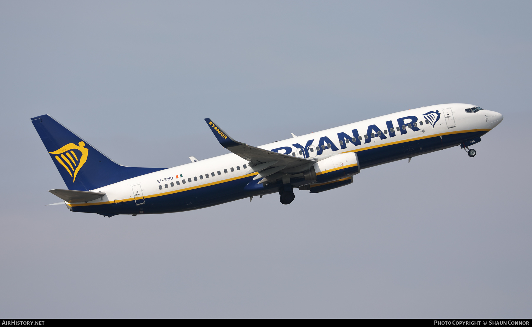 Aircraft Photo of EI-EMO | Boeing 737-8AS | Ryanair | AirHistory.net #448273