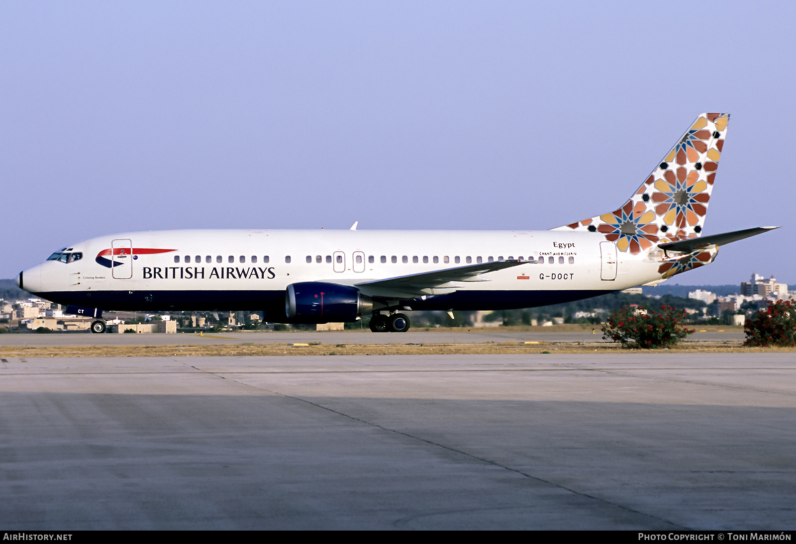 Aircraft Photo of G-DOCT | Boeing 737-436 | British Airways | AirHistory.net #448280