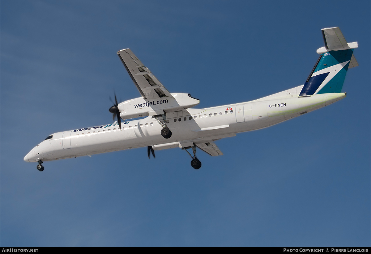 Aircraft Photo of C-FNEN | Bombardier DHC-8-402 Dash 8 | WestJet | AirHistory.net #448295