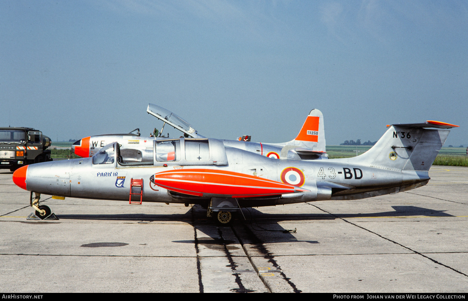 Aircraft Photo of 36 | Morane-Saulnier MS-760 Paris IR | France - Air Force | AirHistory.net #448302