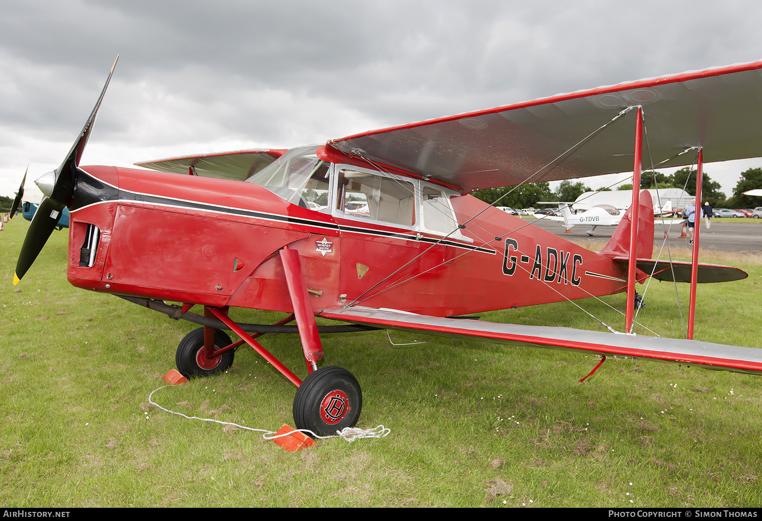 Aircraft Photo of G-ADKC | De Havilland D.H. 87B Hornet Moth | AirHistory.net #448316