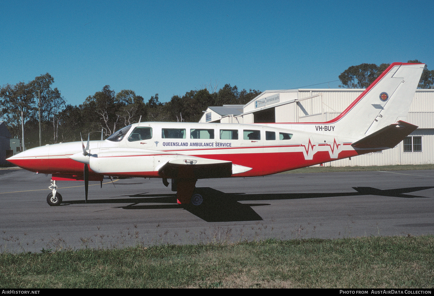 Aircraft Photo of VH-BUY | Cessna 404 Titan | Queensland Ambulance Service | AirHistory.net #448351