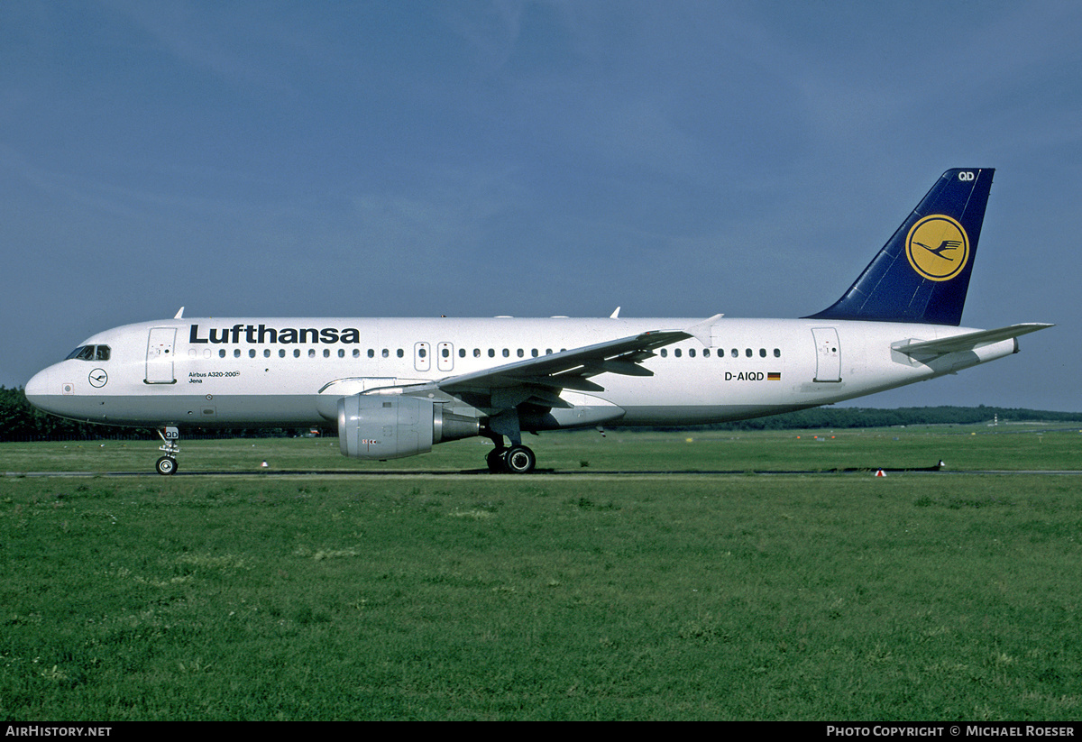 Aircraft Photo of D-AIQD | Airbus A320-211 | Lufthansa | AirHistory.net #448353