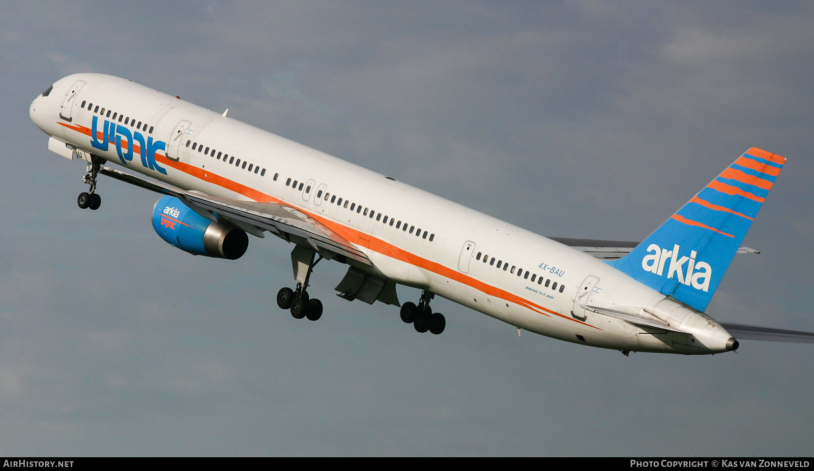 Aircraft Photo of 4X-BAU | Boeing 757-3E7 | Arkia Israeli Airlines | AirHistory.net #448365