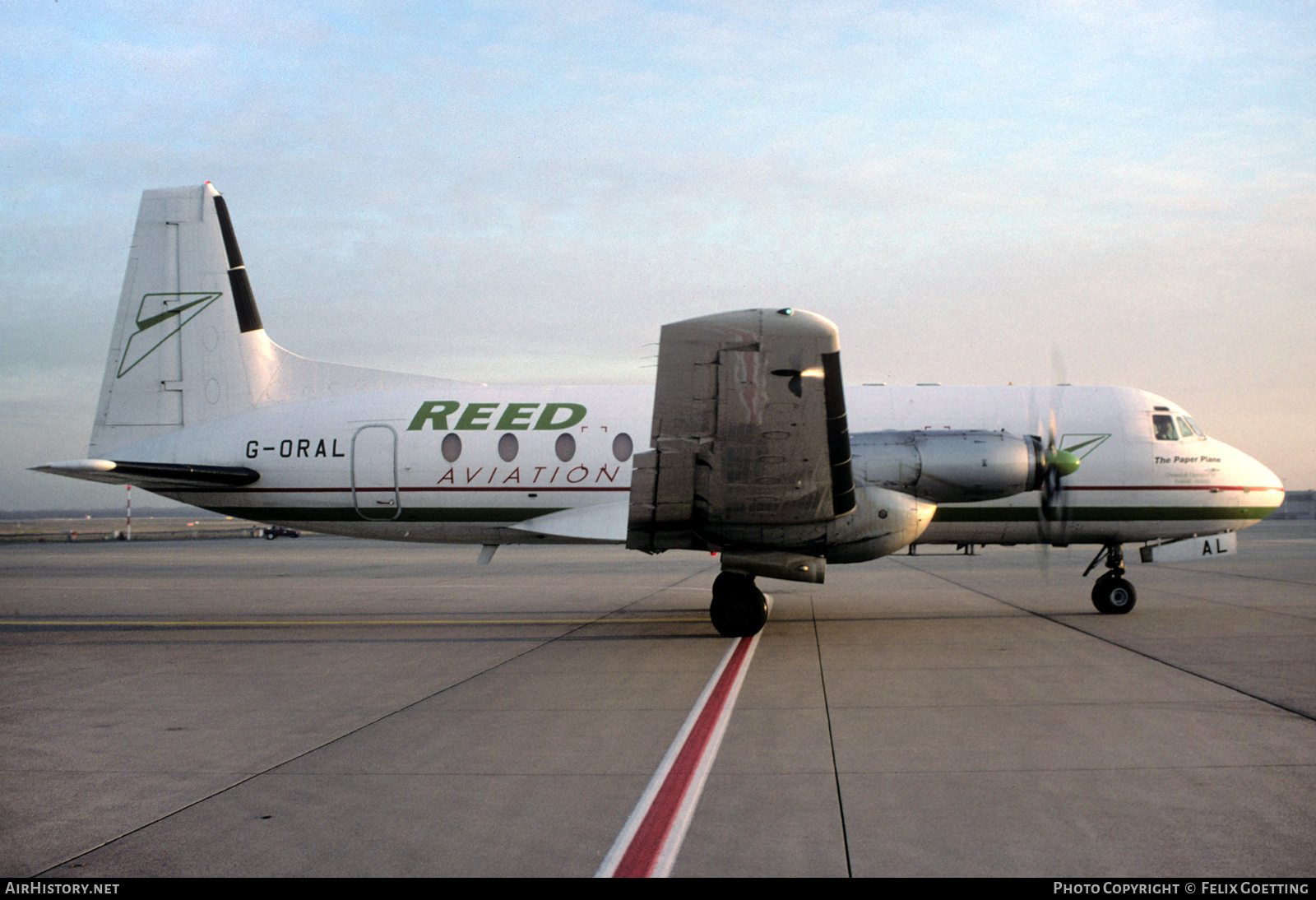 Aircraft Photo of G-ORAL | British Aerospace BAe-748 Srs2A/334 | Reed Aviation | AirHistory.net #448372
