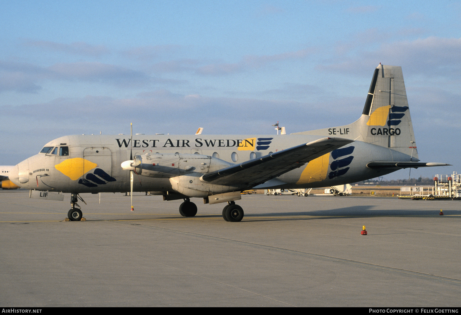 Aircraft Photo of SE-LIF | Hawker Siddeley HS-748 Srs2A/229 | West Air Sweden | AirHistory.net #448379