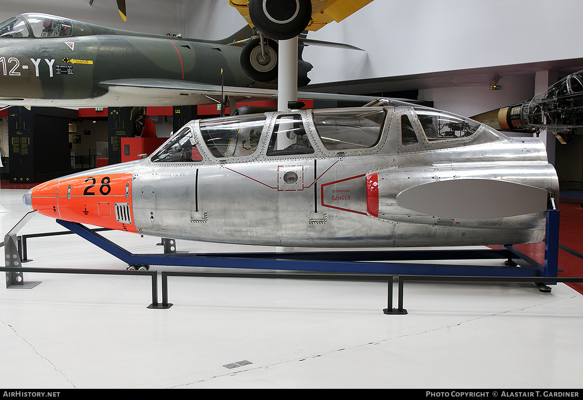 Aircraft Photo of 28 | Fouga CM-170R Magister | France - Air Force | AirHistory.net #448397