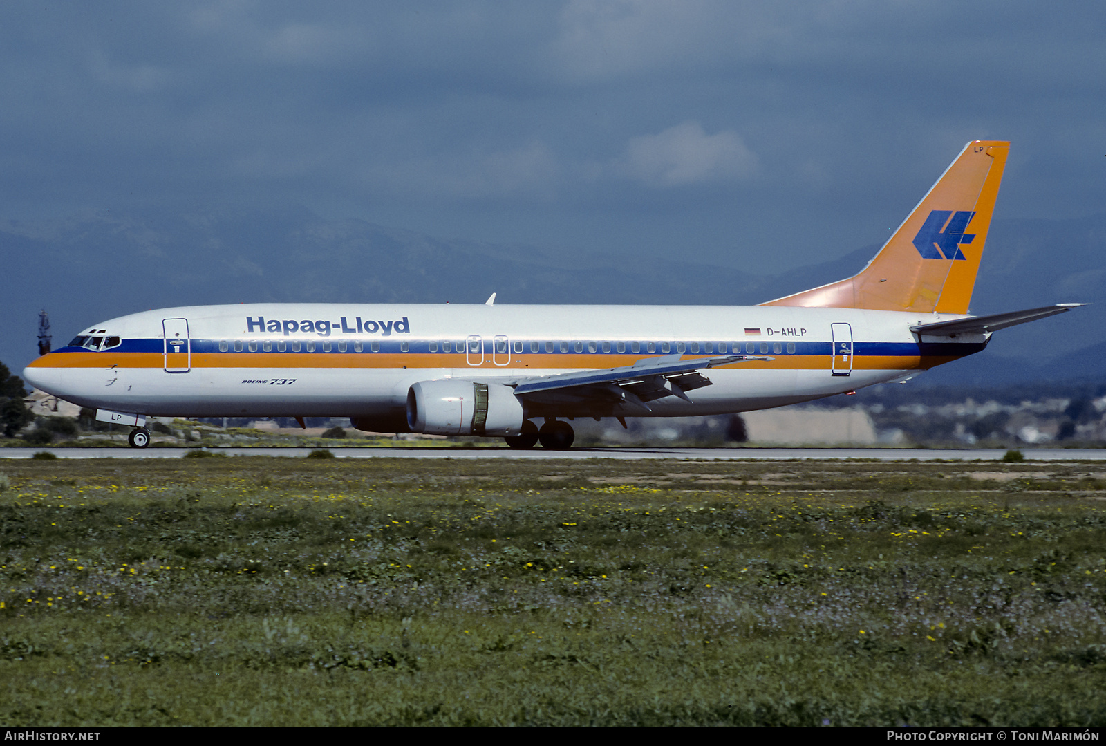 Aircraft Photo of D-AHLP | Boeing 737-4K5 | Hapag-Lloyd | AirHistory.net #448419