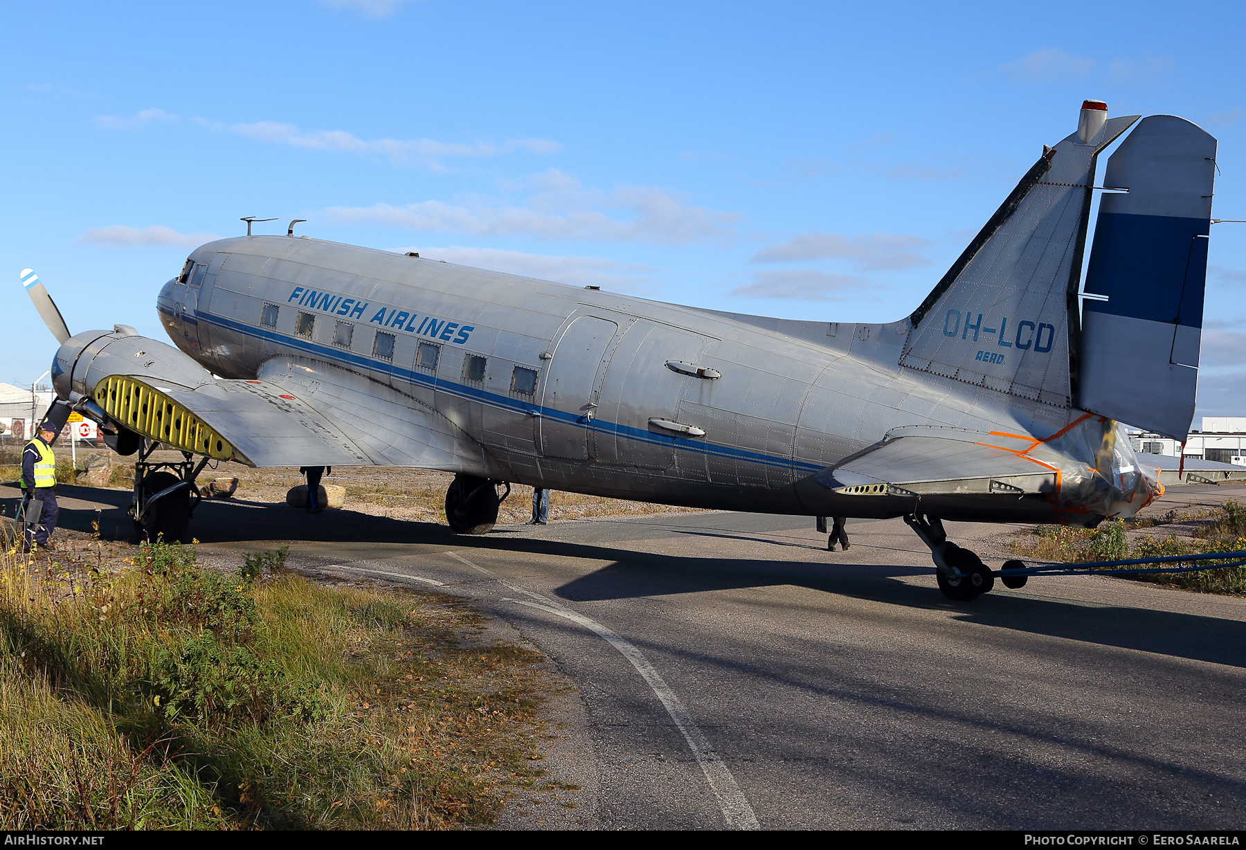 Aircraft Photo of OH-LCD | Douglas C-47A Skytrain | Aero Oy - Finnish Airlines | AirHistory.net #448426